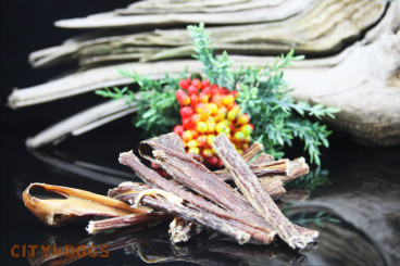 Rinderdörrfleisch Rund-Welpensticks Shop Waage