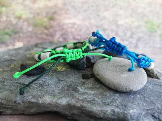 Katzen Paracord Band dünn geflochten cm 