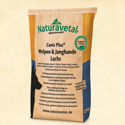 Naturavetal Welpe  Lachs größere Pellets   15 kg
